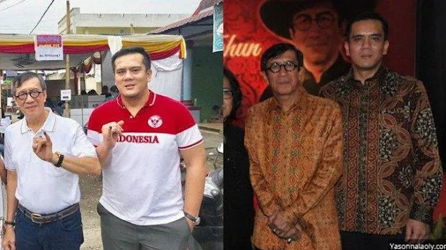 Sosok Yamitema Laoly, Anak Menteri yang Disebut Bisnis Narkoba di LP. (Kolase dari berbagai sumber).