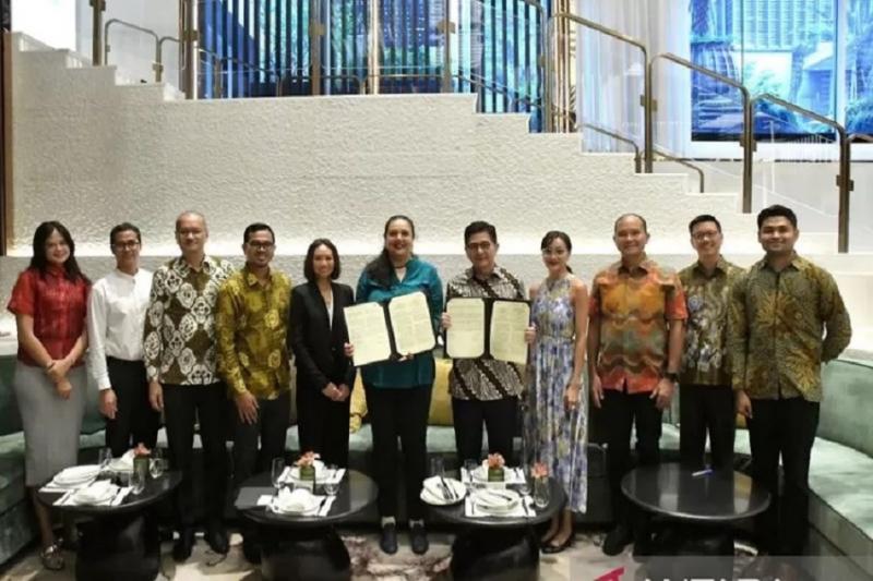 Bangun Platform ISIC, Kadin Indonesia dan AVPN Teken Kesepakatan. (Antara).