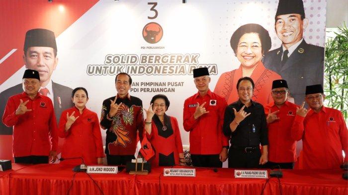 PDI Perjuangan Tegaskan Presiden Jokowi Dukung Ganjar di Pilpres 2024. (Dokumentasi PDI Perjuangan).