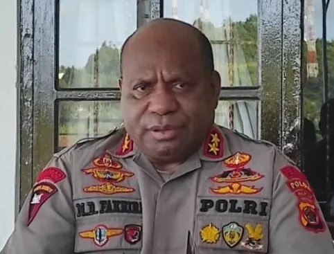 Kapolda Papua Irjen Pol Mathius D Fakhiri. (Antara via Pejabat Publik)