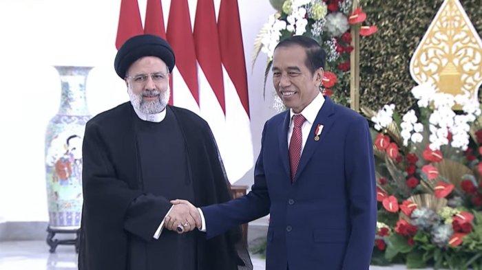 Presiden Iran Ebrahim Raisi dan Presiden Joko Widodo (Dok.Setpres)