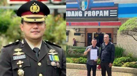 Wakapolres Binjai Kompol Agung Basuni dilaporkan atas kasus perselingkuhan (JPNN)