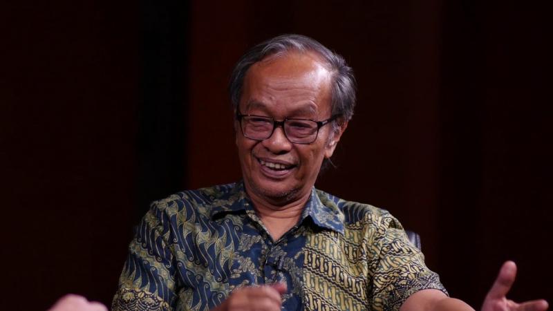 Menteri era Soeharto Sarwono Kusumaatmadja (Tangkapan layar Youtube)
