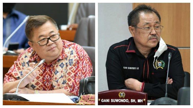 Terkuak, Ini 2 Anggota DPR dari PDIP Provokasi Pemilik Ruko di Pluit. (Kolase dari berbagai sumber).