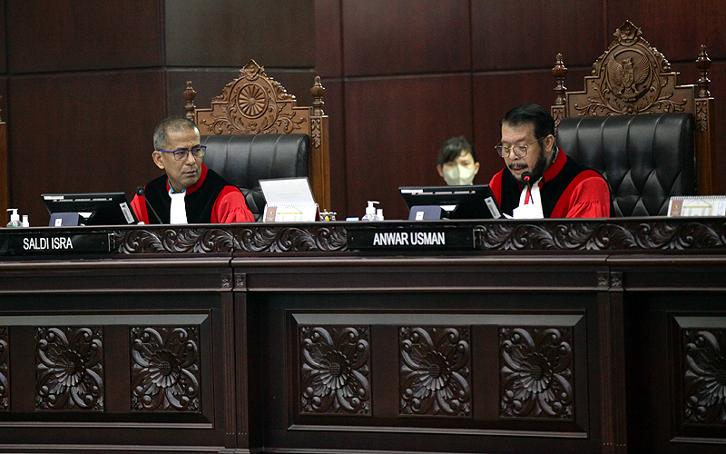 Mahkamah Konstitusi (MK) telah memutuskan hasil sidang terkait sistem Pemilihan Umum (Pemilu) 2024. Hasil putusan MK sistem Pemilu 2024 adalah menolak gugatan sistem Pemilu sehingga Pemilu 2024 akan dilaksanakan dengan sistem proporsional terbuka. Putusan itu tertuang dalam Putusan Mahkamah Konstitusi bernomor 114/PUU-XIX/2022 yang dibacakan pada Kamis 15 Juni 2023 dibacakan  di Gedung Mahkamah Konstitusi, Jakarta, Rabu (24/6/2023). Robinsar Nainggolan