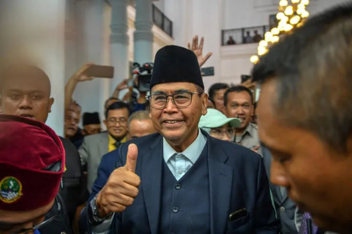 Pimpinan Ponpes Al Zaytun Panji Gumilang (Antara)