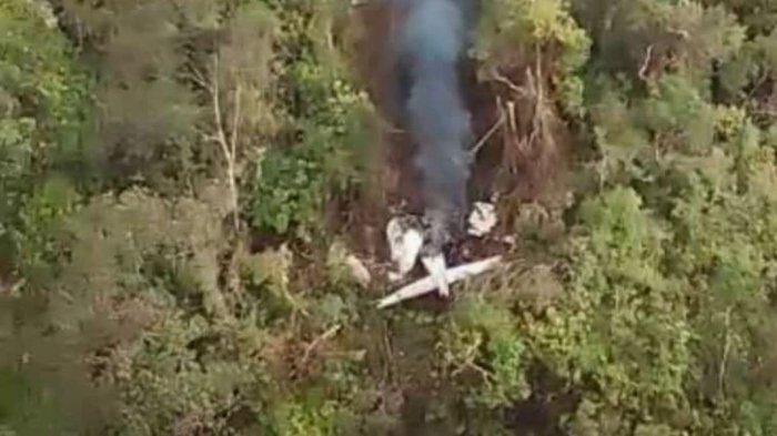 Pesawat SAM Air jatuh di pegunungan Papua (Dok.Basarnas)