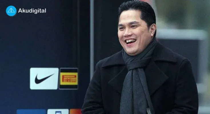 Menteri BUMN Erick Thohir dilantik menjadi Menpora (Akudigital)