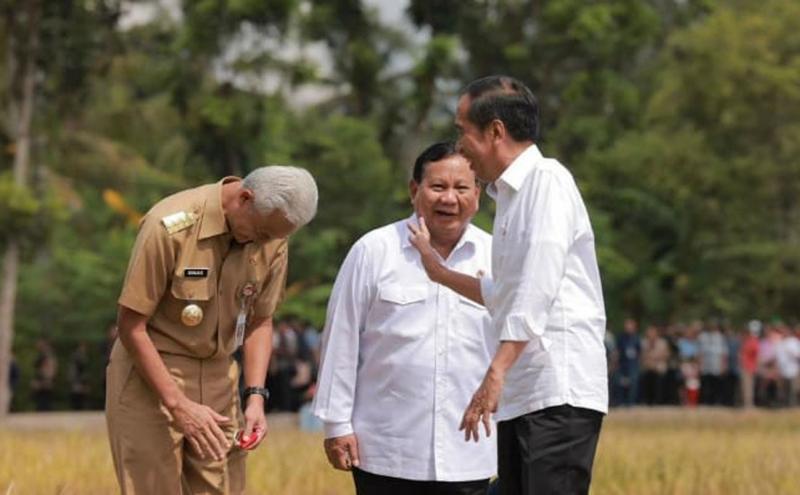 Jokowi, Prabowo dan Ganjar (JPNN)
