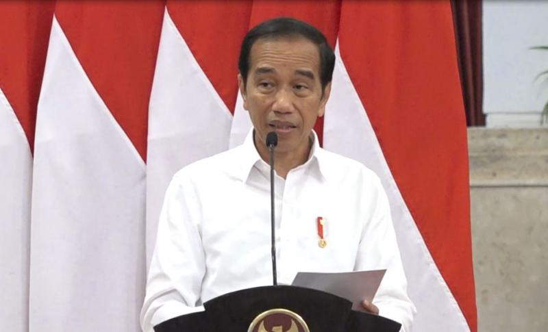 Jokowi ke Semua Menteri: Persaingan Politik Jangan Hambat Program. (Twitter Setkab).