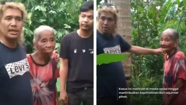 Kisah Pilu Nenek 80 Tahun Dipolisikan karena Dituduh Curi Buah Kelapa. (Medsos).