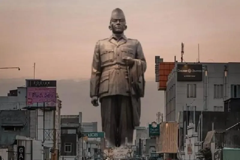 Soal Batalkan Pembangunan Patung Soekarno. (Istimewa).