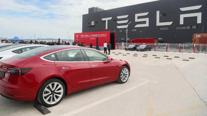 Pabrik Tesla di Cina (Xinhua)