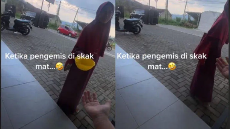 Viral pemuda iri melihat pengemis lebih kaya dari dirinya (TikTok)