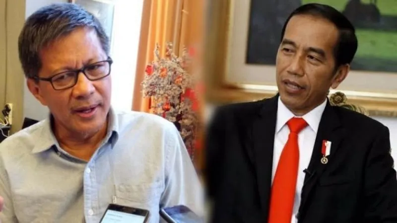 Siapa yang Menghina, Rocky Gerung Atau Presiden Joko Widodo? (Kolase dari berbagai sumber).