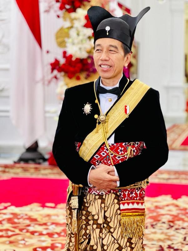 Presiden Jokowi: Insya Allah Tahun Depan Upacara 17 Agustus di IKN. (Twitter Jokowi).