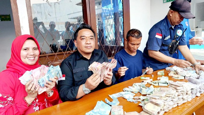 Uang hasil pengemis di Bogor yang kedapatan bawa uang Rp 50 juta