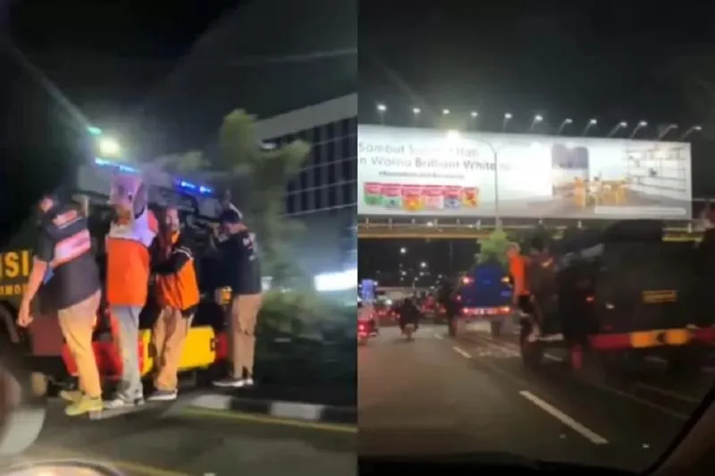 Video Ketua Jakmania Kawal Mobil Rantis Persib Usai Vs Persija Viral. (Tangkapan Layar Video Viral).