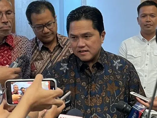 Menpora, Erick Thohir. (Ghivary)