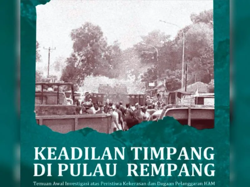 Temuan Awal Investigasi Kekerasan & Pelanggaran HAM di Rempang. (Istimewa).