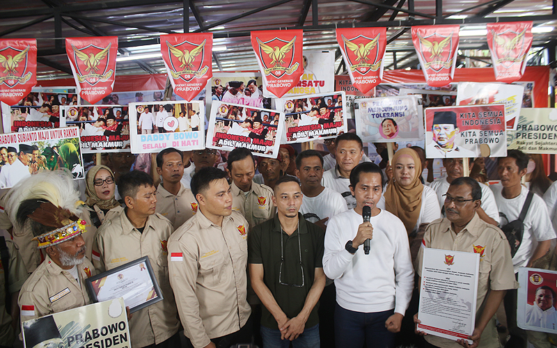 RGP 08 Resmi Deklarasi Dukung Prabowo di Pilpres 2024
