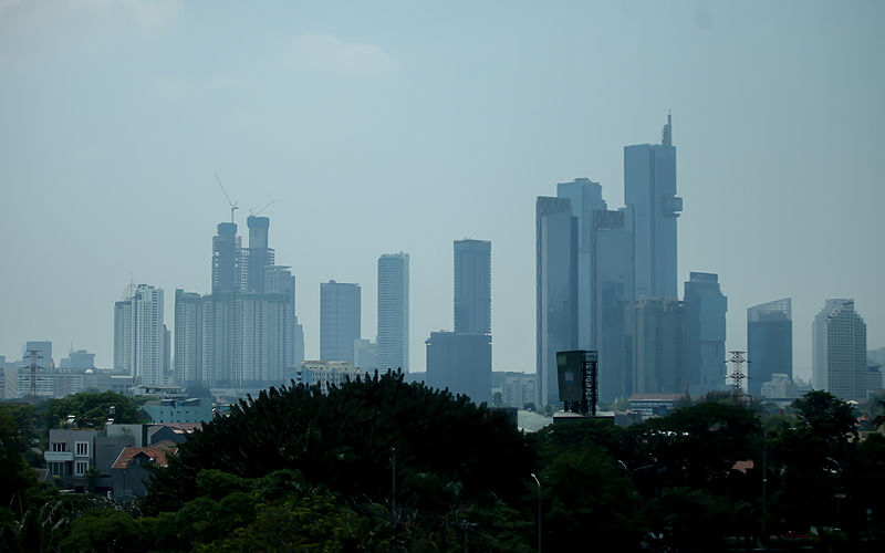 Kualitas Udara Jakarta terburuk Keenam Di Dunia