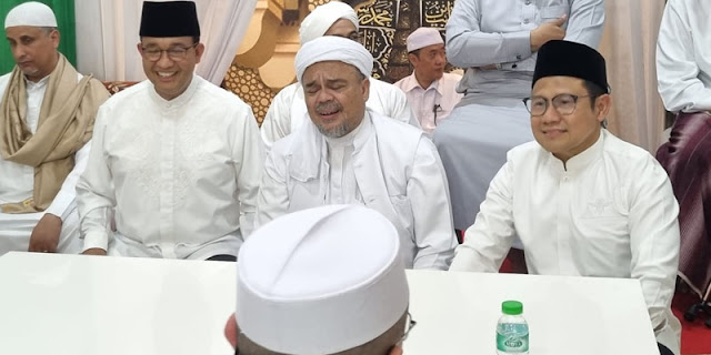 Pernikahan Putri Habib Rizieq di Petamburan Dihadiri Anies & Cak Imin. (Gelora).