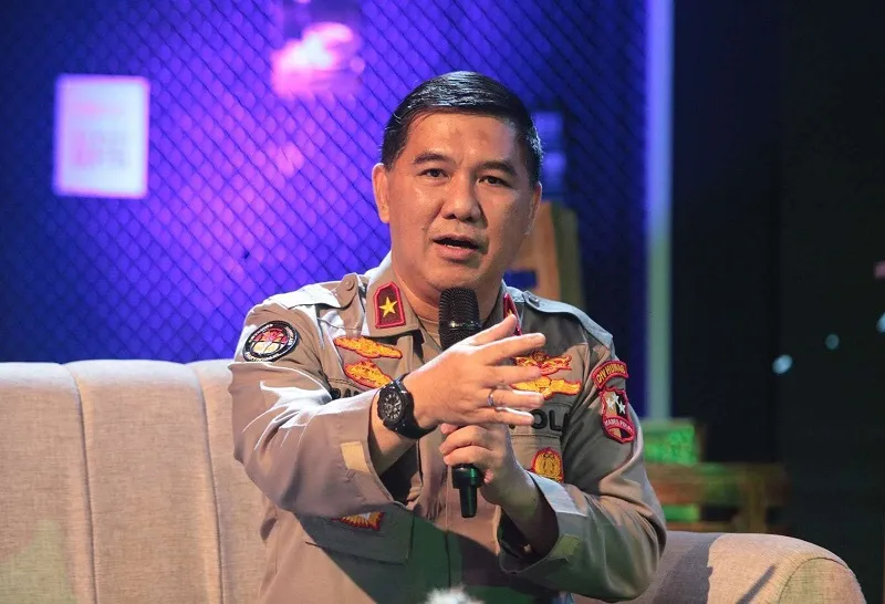 Karopenmas Divisi Humas Polri Brigjen Pol. Ahmad Ramadhan. (Foto RRI)