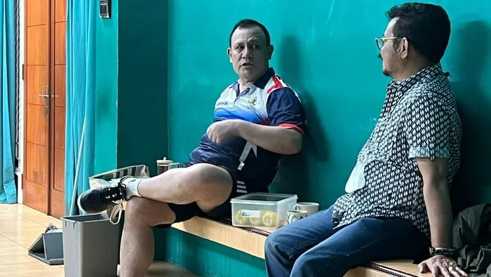 Viral Foto Pertemuan Ketua KPK dengan SYL di Tengah Dugaan Pemerasan. (Istimewa).