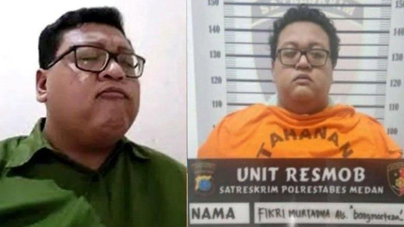 Diduga Nistakan Agama Kristen, Polisi Ringkus TikToker Asal Sumut. (Kolase dari Berbagai Sumber).