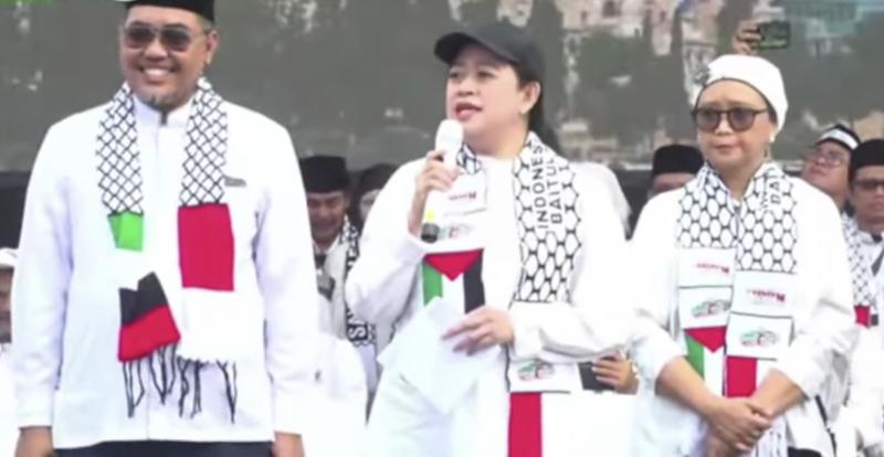 Ketua DPR: RI Konsisten Dukung Palestina Merdeka Sejak Bung Karno! (Youtube @tvmui).