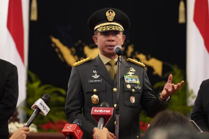 Kepala Staf TNI Angkatan Darat (Kasad) Jenderal TNI Agus Subiyanto. (Kilas Jatim)