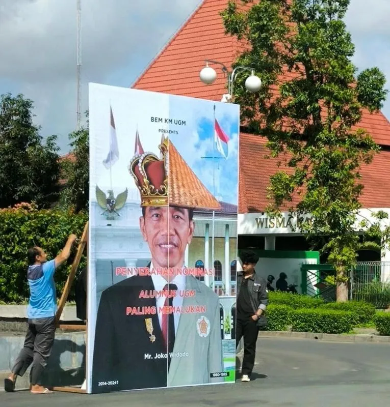 BEM UGM nobatkan Joko Widodo sebagai alumni paling memalukan (Dok,BEM UGM)