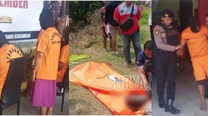 Sukai Pria yang Sama, Anak Bunuh Ibu Kandung & Buang Mayat ke Sungai. (Tribun).