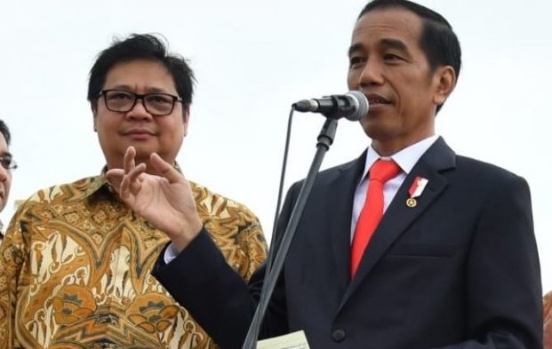 Presiden Joko Widodo dan Ketua Umum Partai Golkar Airlangga Hartarto (Dok.Golkar)