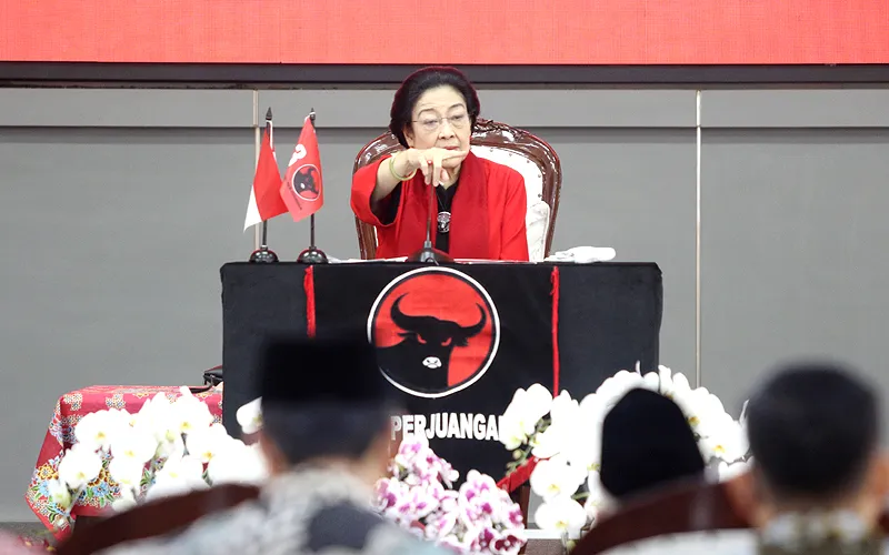 Ketum PDIP, Megawati Soekarnoputri. Foto: Robinsar Nainggolan