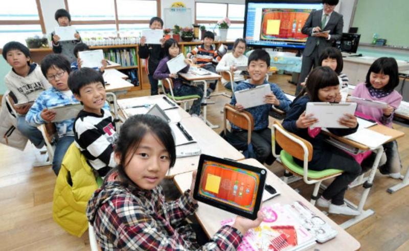 Ilustrasi pendidikan sekolah di Korea Selatan. (Dok.igen.co.id)