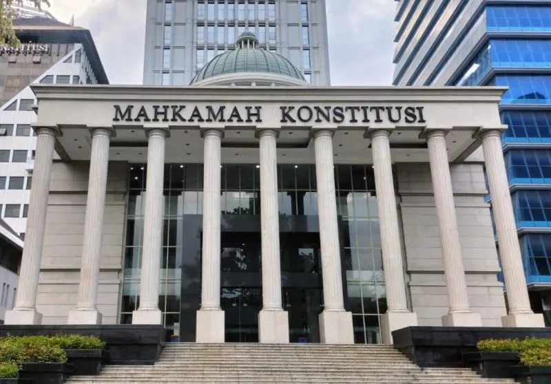 Gedung Mahkamah Konstitusi.