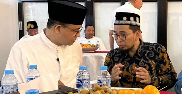Ustaz Adi Hidayat Doakan Anies: Semoga Jadi Berkah bagi Indonesia. (Istimewa).