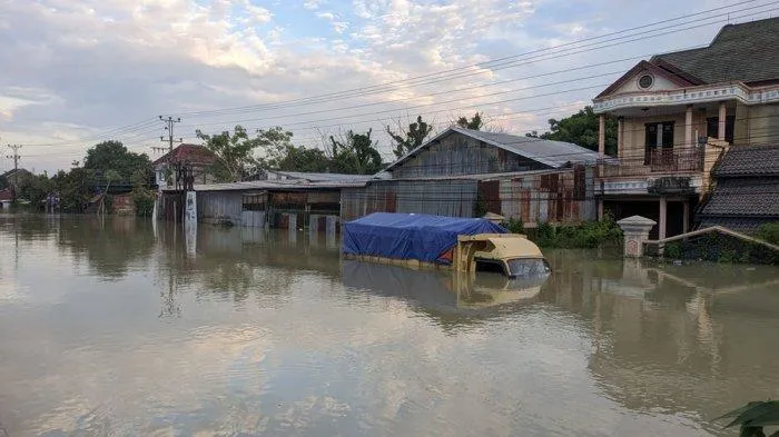 Banjir Demak dan Kudus. (Tribun).