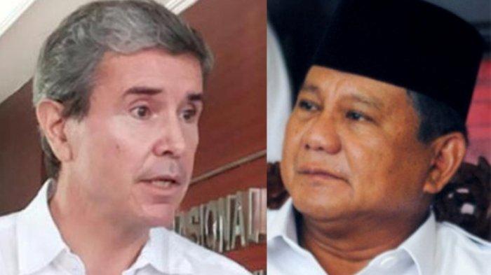 Terbitkan Artikel, Allan Nairn Sebut Prabowo Ancam Demokrasi Indonesia. (Kolase dari berbagai sumber).