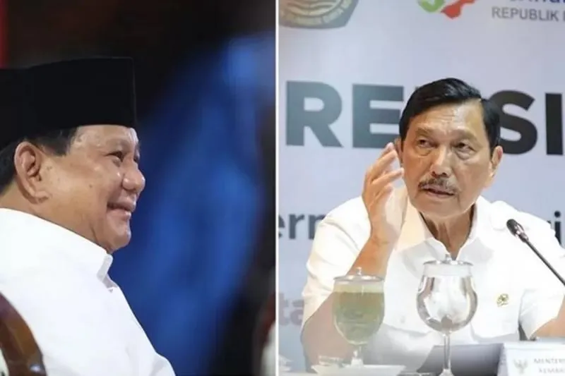Lakukan Pertemuan Tertutup di Bali, Ini yang Dibahas Prabowo & Luhut. (Kolase dari berbagai sumber).
