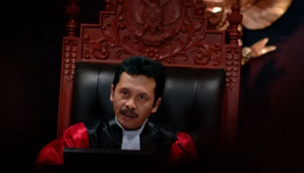 Ketua MKMK I Dewa Gede Palguna. TEMPO/Amston Probel