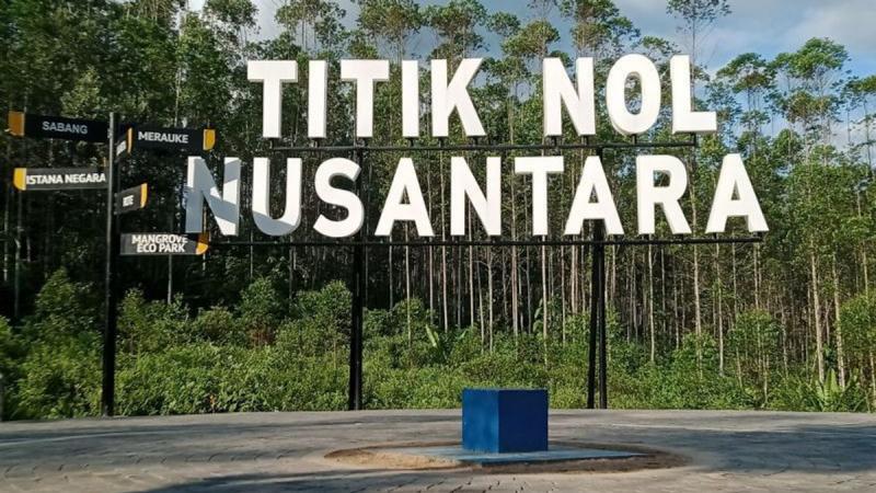 Ilustrasi: Kawasan inti Ibu Kota Negara (IKN) Nusantara di Kalimantan Timur. (VoI)