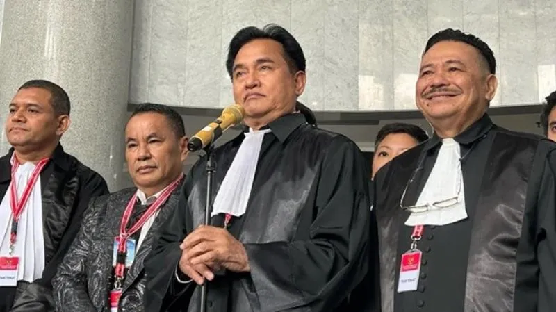 Yusril Ihza Akui Putusan Batas Usia Cawapres Problematik di Sidang MK. (tvonenews).