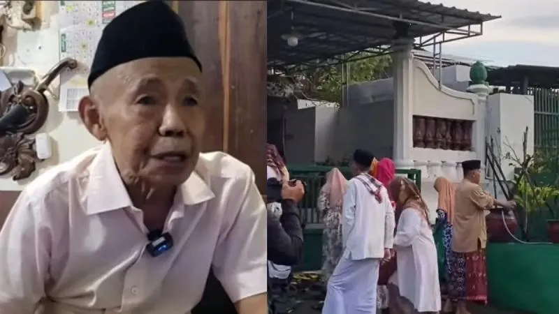 Begini Penjelasan Mbah Benu soal Istilah Telepon Allah usai Bikin Heboh. (Kolase dari berbagai sumber).
