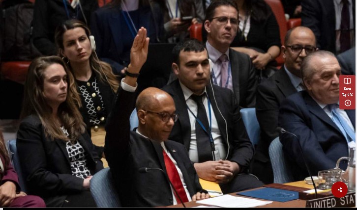 Palestina di batalkan Kembali keaggotaanya Oleh Amerika di PBB  foto republika