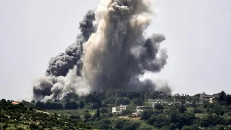 Israel diklaim serang Lebanon bagian utara menggunakan bom fosfor. (AFP)