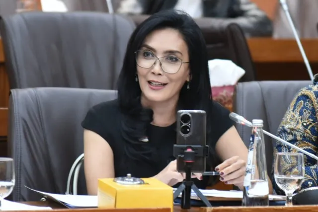 Rieke Dyah Pitaloka Anggota Komisi XIII DPR RI. (Parlementaria)