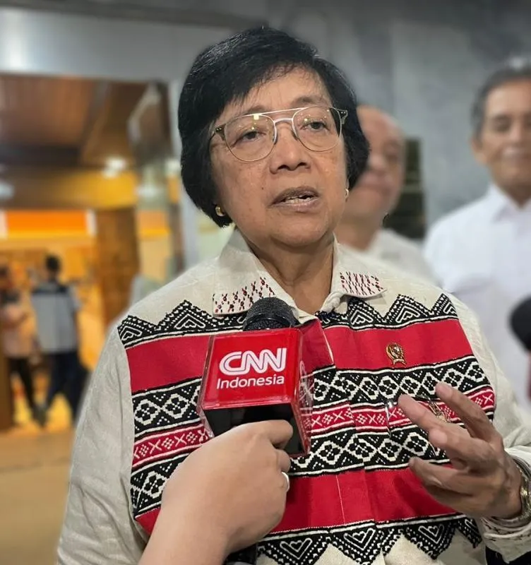 Siti Nurbaya Bakar (Menteri LHK). (Ghivary)